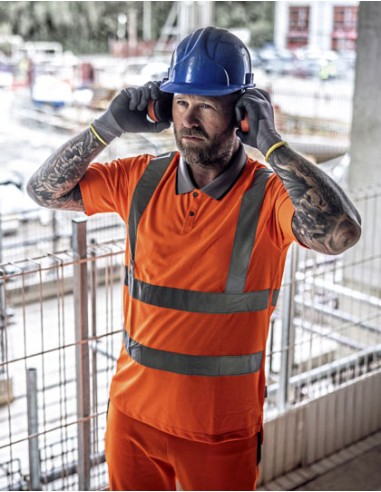 REG-TRS271-Pro Contract Hi-Vis Polo